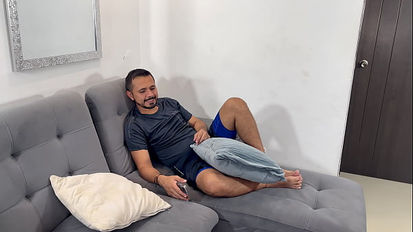 My boyfriend leaves me home alone and I end up riding my roommate’s big cock – MIA MONTIELTH